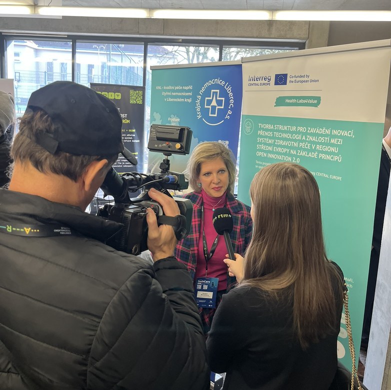 Rozhovor pro televizi RTM+ na konferenci TechCare 2026